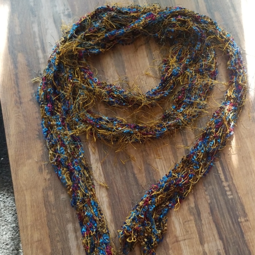 Gorgeous Jewel-Tone Decorative Scarf